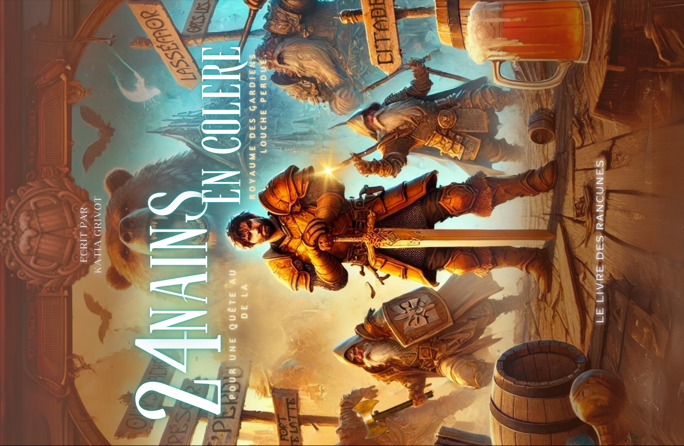 24 Nains en colère pour une quête au royaume des Gardiens de la Louche Perdue