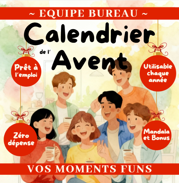 Calendrier de l’Avent - Equipe Bureau: 48 activités drôles & Moments conviviaux - Cadeau humour & Cohésion d’équipe