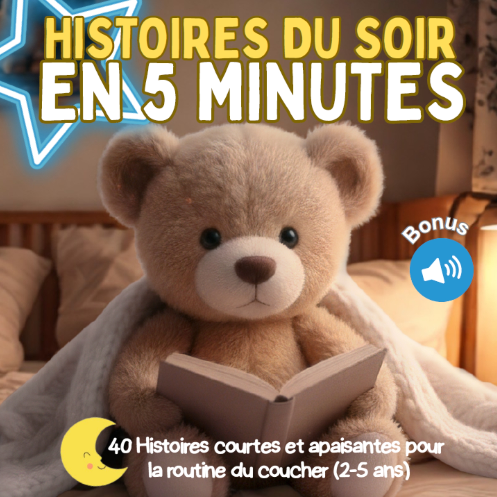 Histoires du Soir en 5 Minutes: 40 histoires courtes et apaisantes pour la routine du coucher