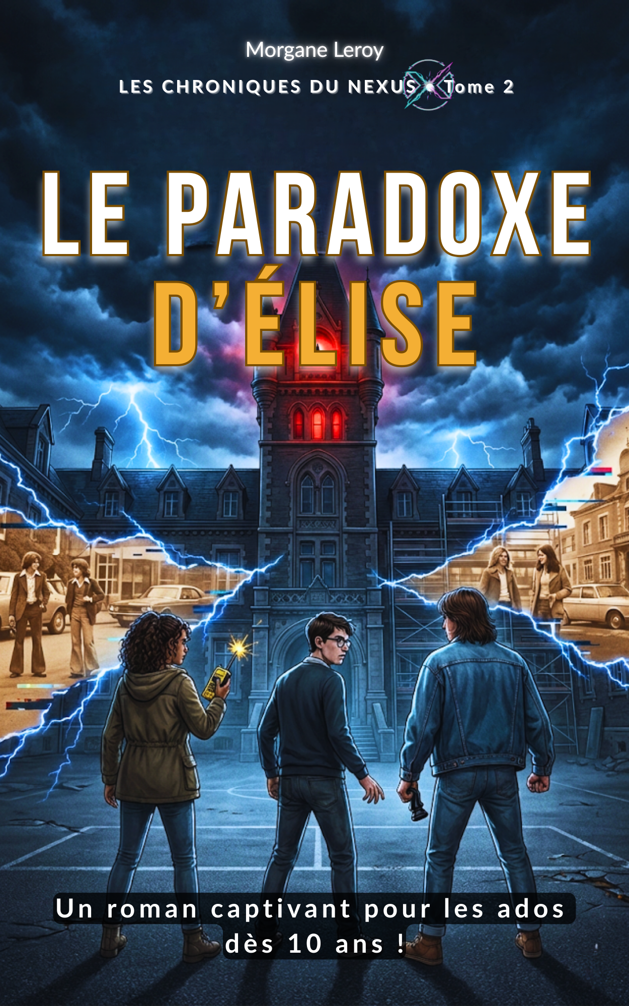 LE PARADOXE D'ÉLISE - LES CHRONIQUES DU NEXUS - Tome 2: Un roman ado d’enquête et de mystère au collège