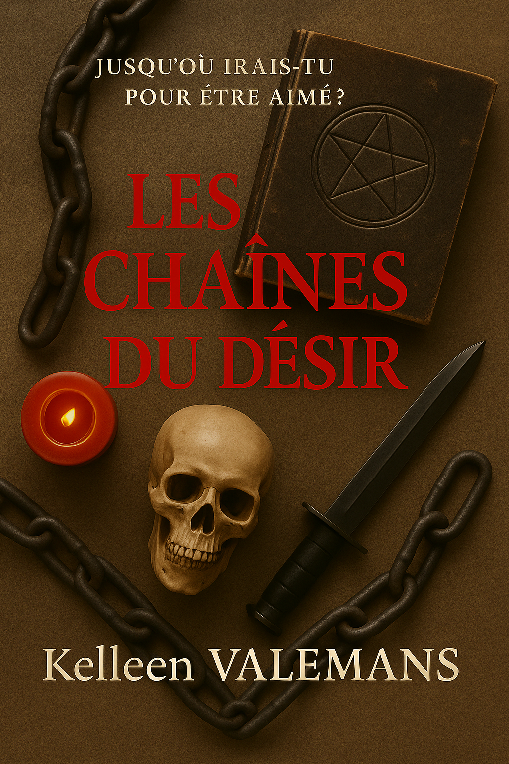 Les chaînes du désir: une dark romance pour YA. Une histoire envoûtante où se mêle désir, trahison, meurtre et démons.