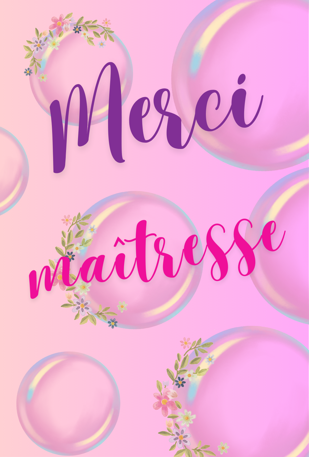 Merci maîtresse