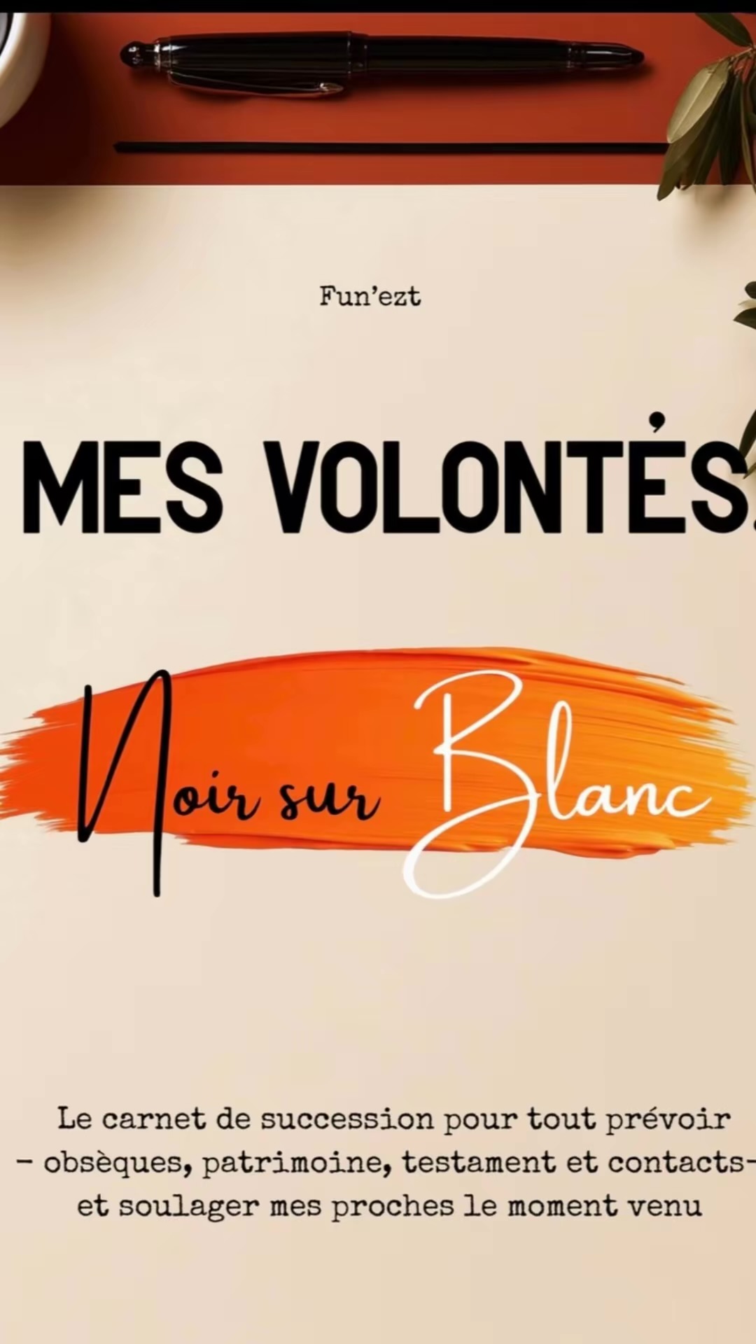 Mes Volontés, Noir sur Blanc