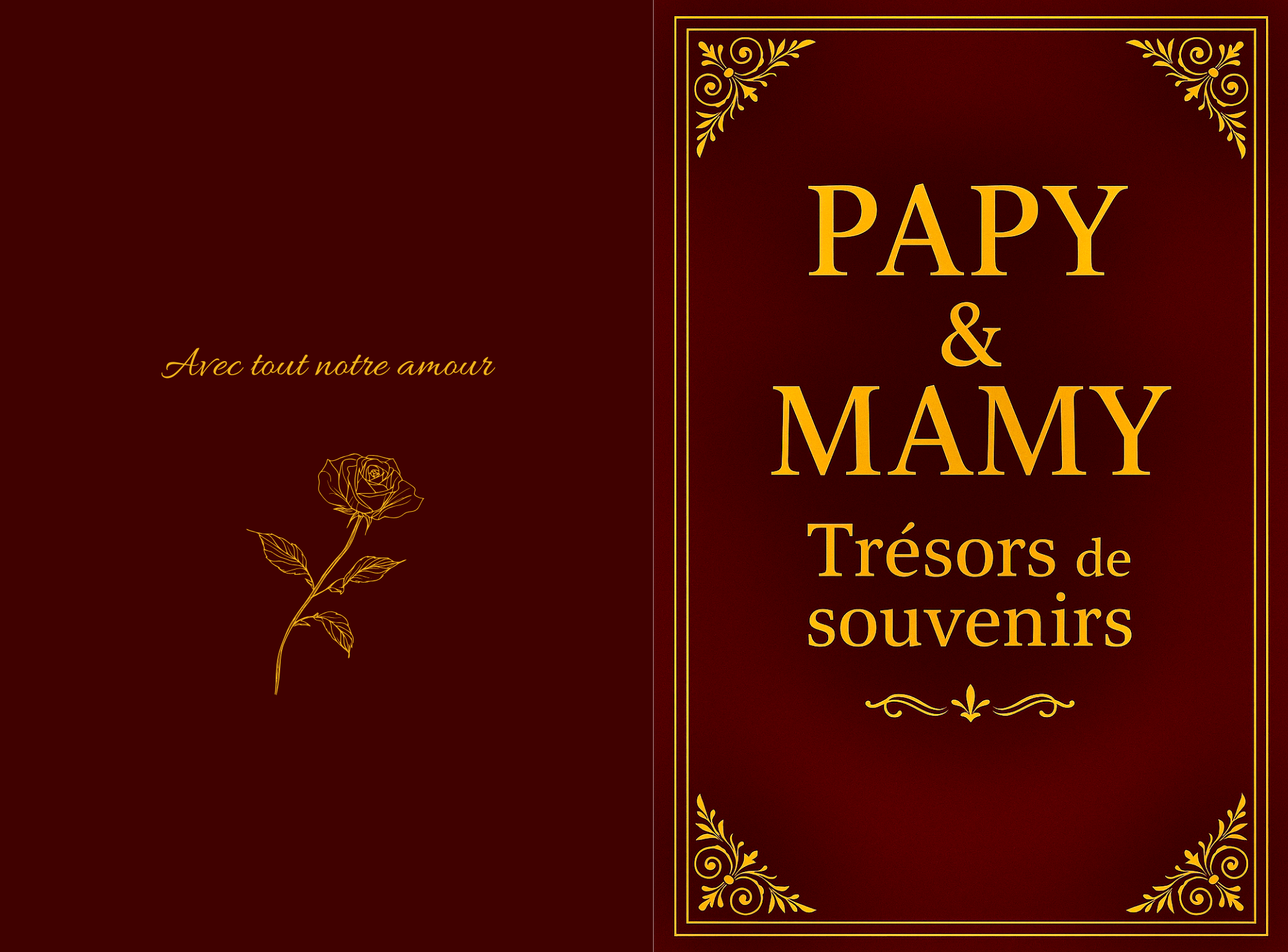 Papy et Mamy Trésors de souvenir