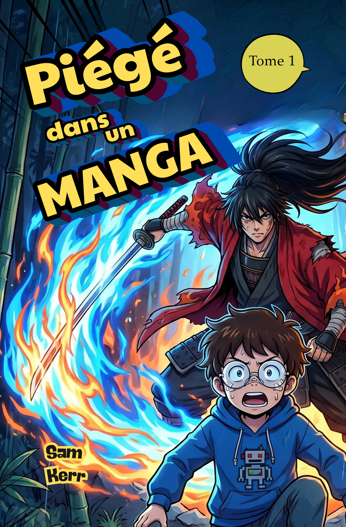 Piégé dans un manga