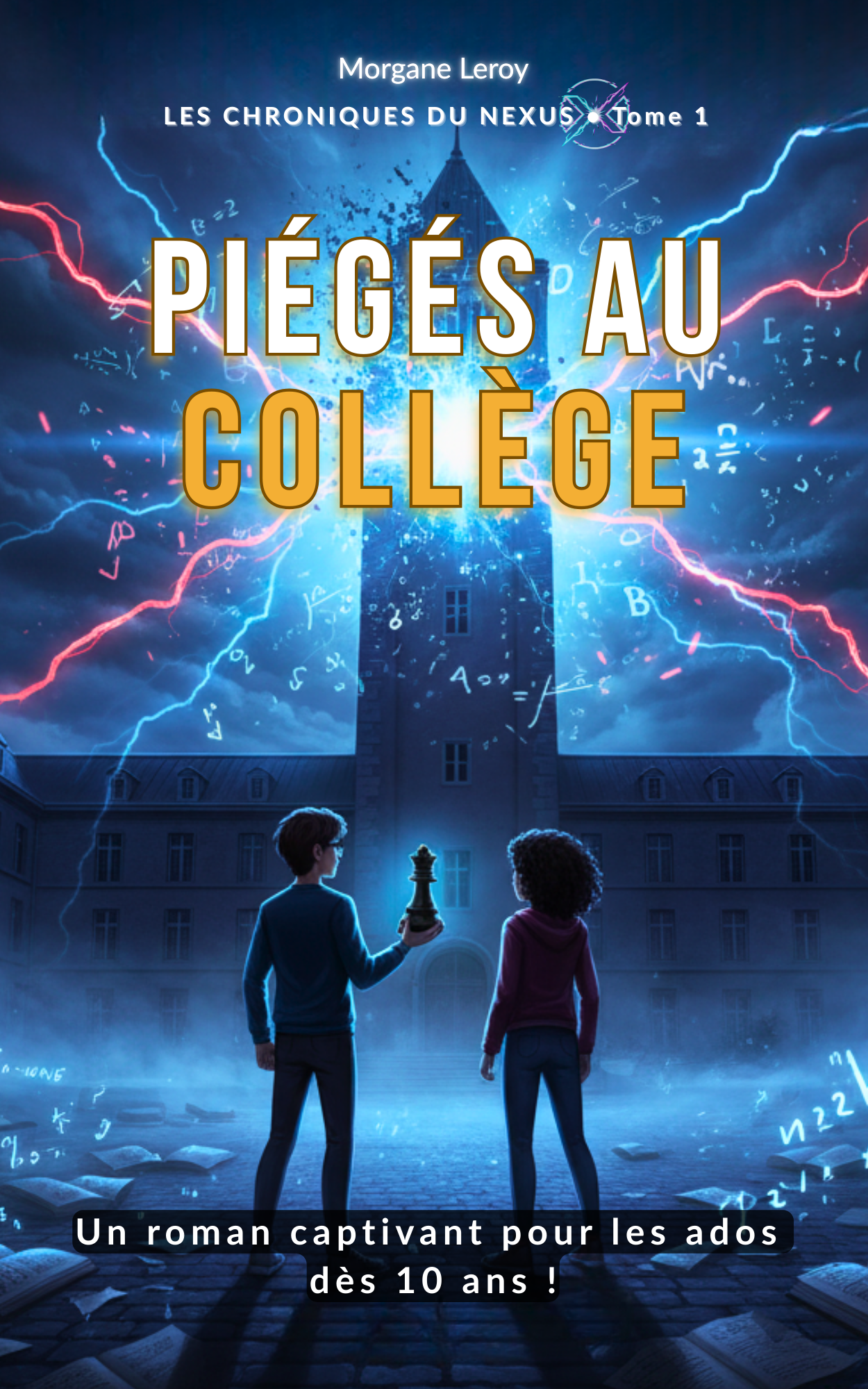 PIÉGÉS AU COLLÈGE - LES CHRONIQUES DU NEXUS - Tome 1: Un roman ado d’enquête et de mystère au collège